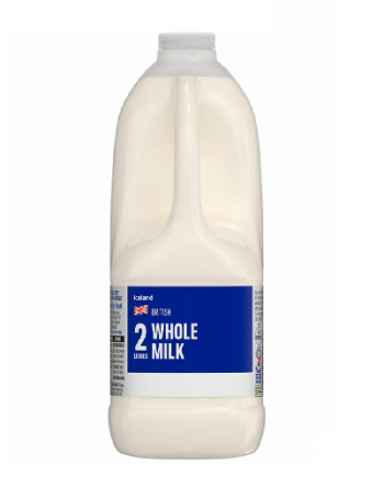 Milk 4 Pints Blue